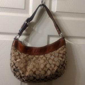 Coach hand tote